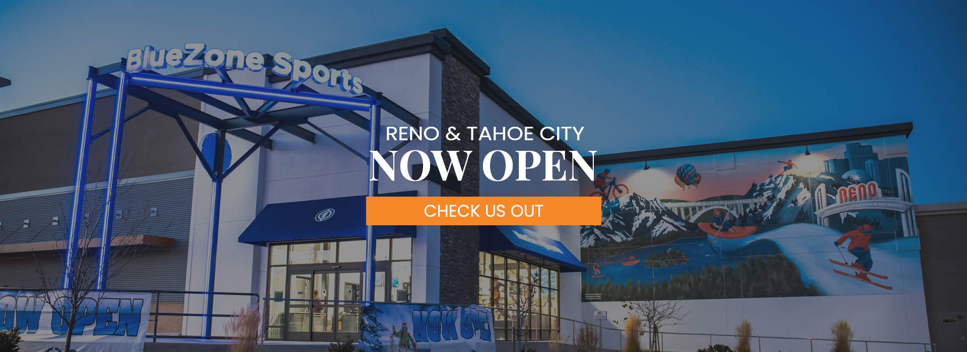 Our newest BlueZone Sports locations are now open in the Reno Public Market and Tahoe City!