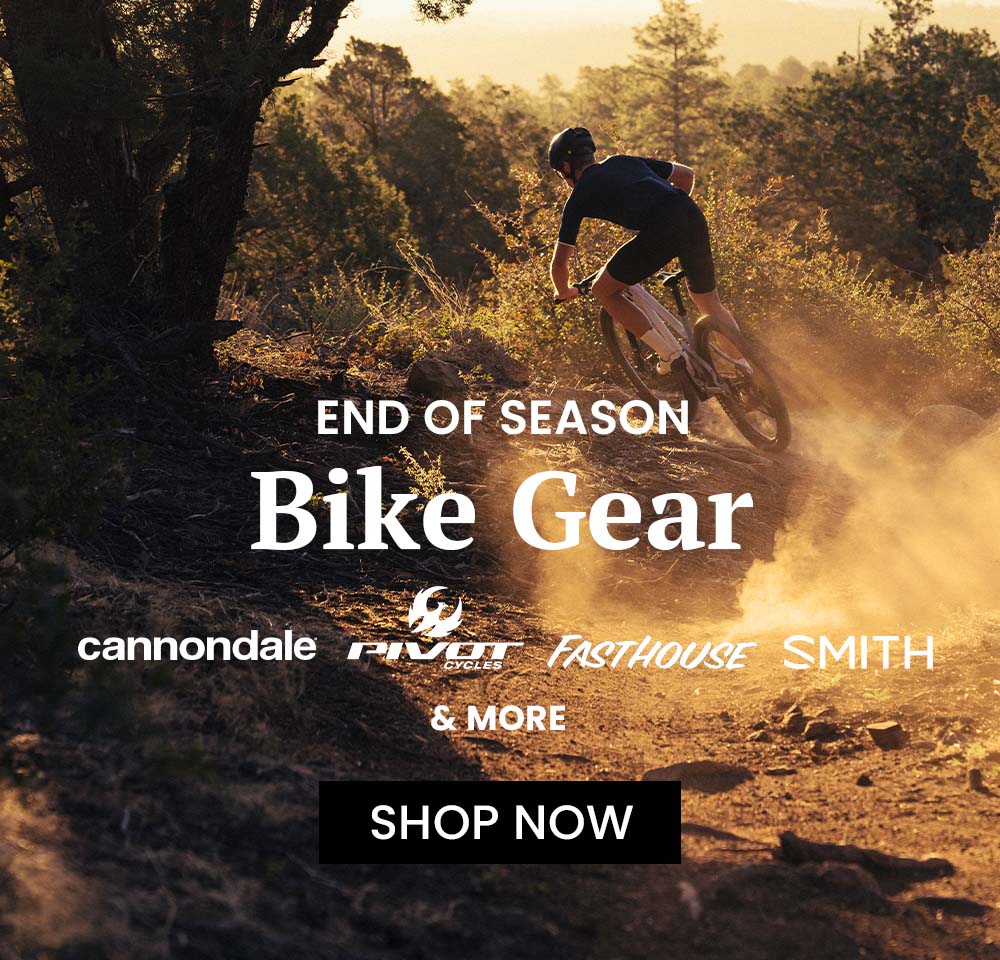 Shop our end of season bike gear sale!