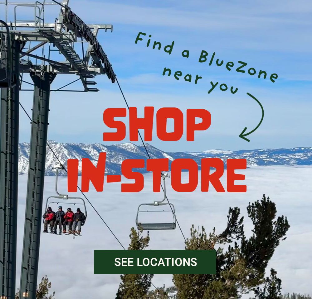 Shop in-store at a BlueZone Sports near you!