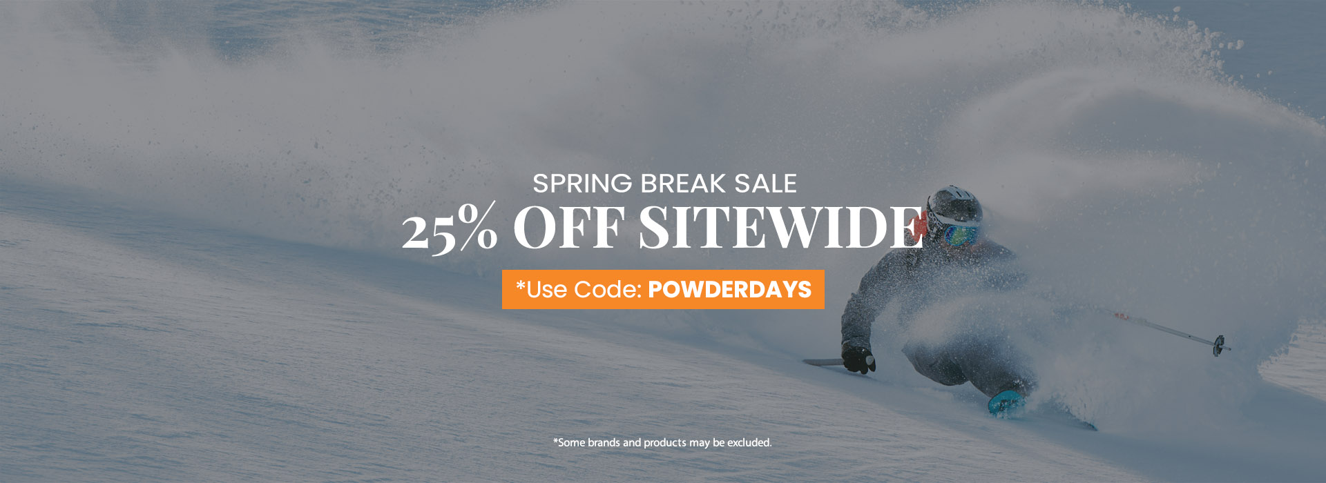 Spring Break Sale 25% OFF Sitewide