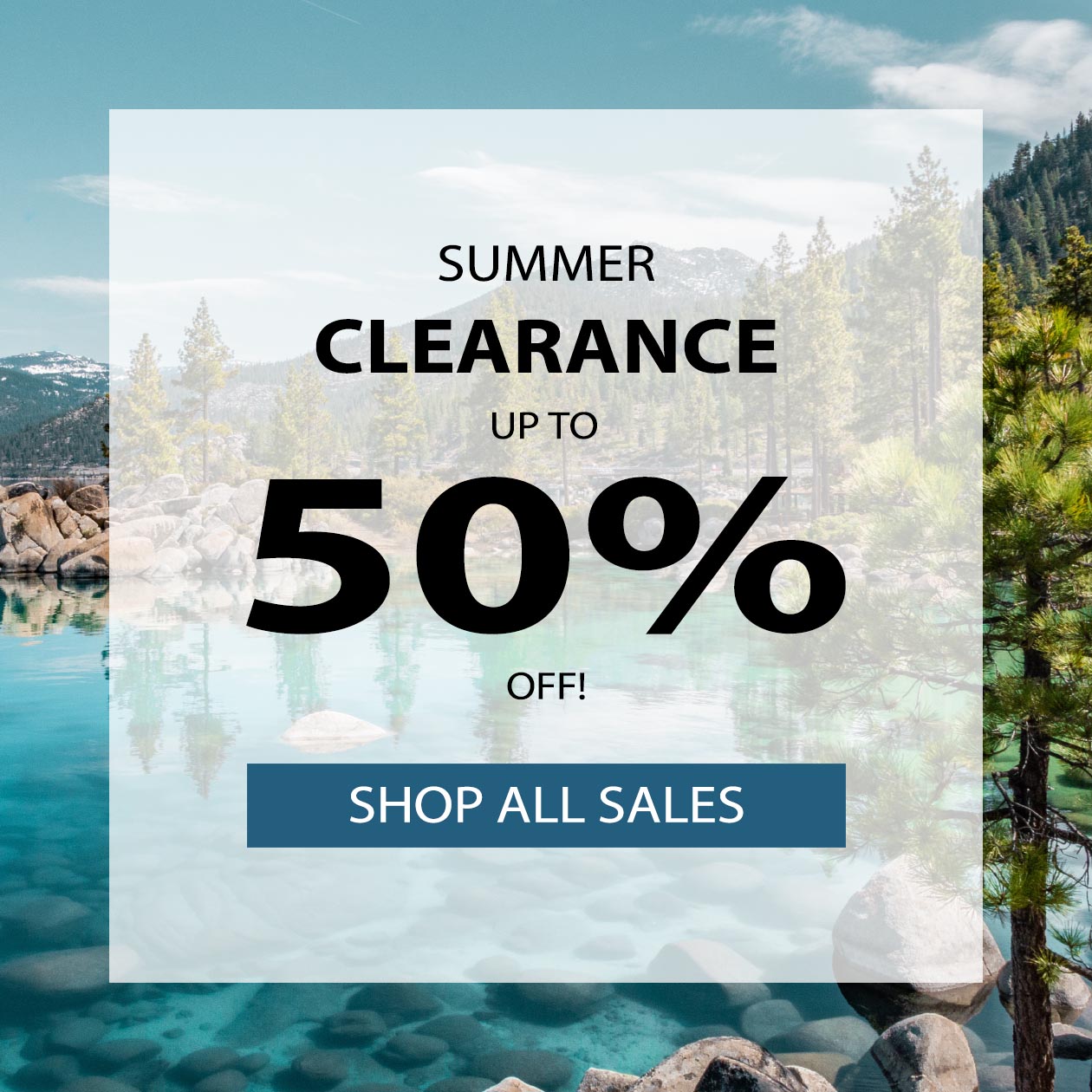 Shop all summer clearance up to 50% off at BlueZone Sports!