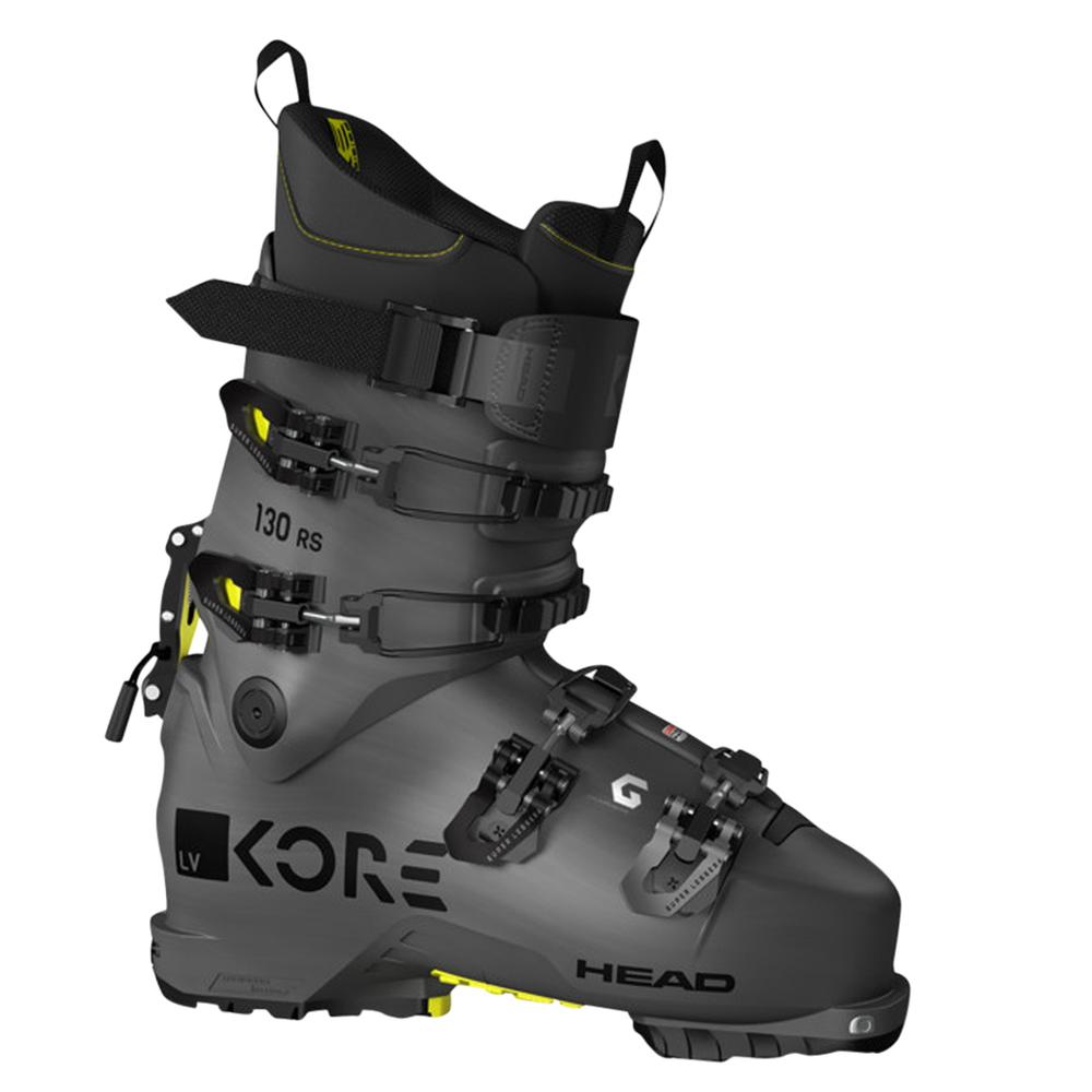 Head Men's Kore RS 130 GW Ski Boots ANTHR/YELLOW