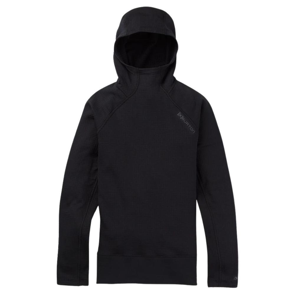 Burton Women's [ak] Helium Power Grid™ Pullover Fleece TRUEBLACK