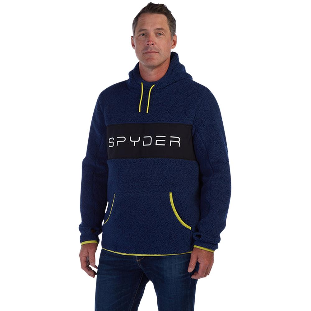 Spyder Men's Vista Hoodie Fleece Jacket ABYSS