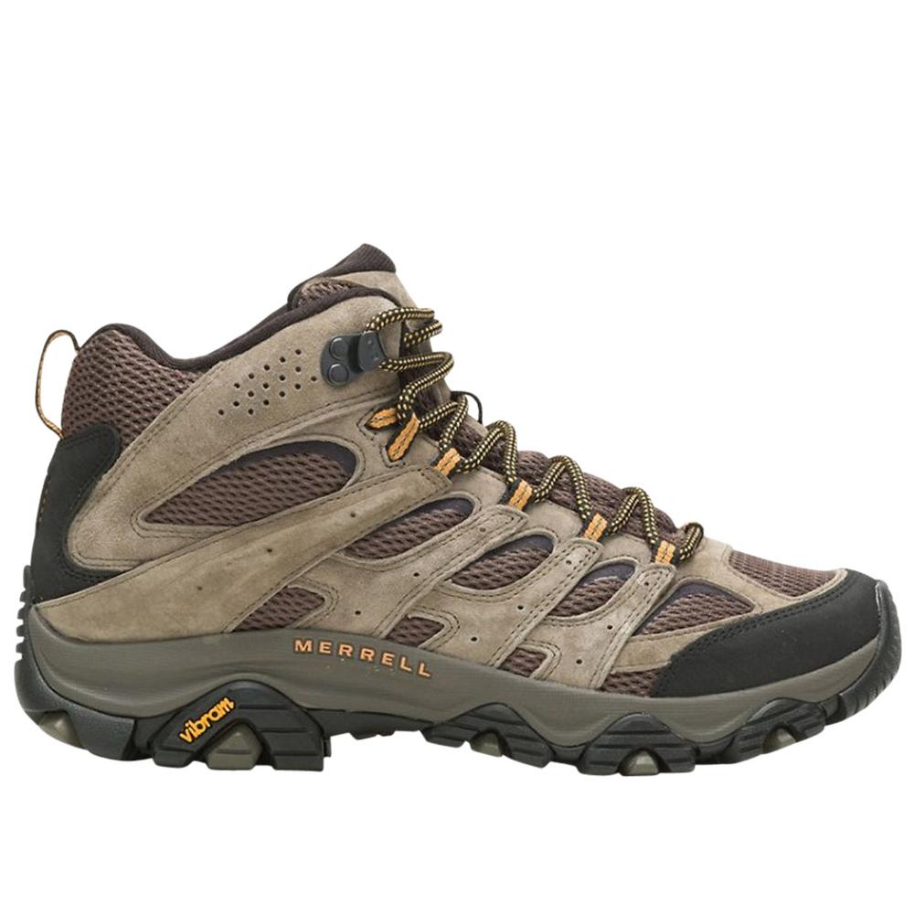 Merrell Men's Moab 3 Mid GORE-TEX Hiking Boots WALNUT