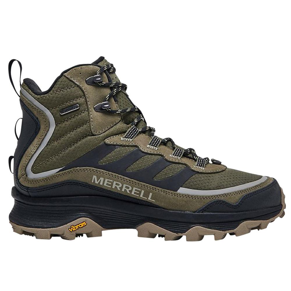 Merrell Men's Moab Speed Thermo Mid Waterproof Boots OLIVE
