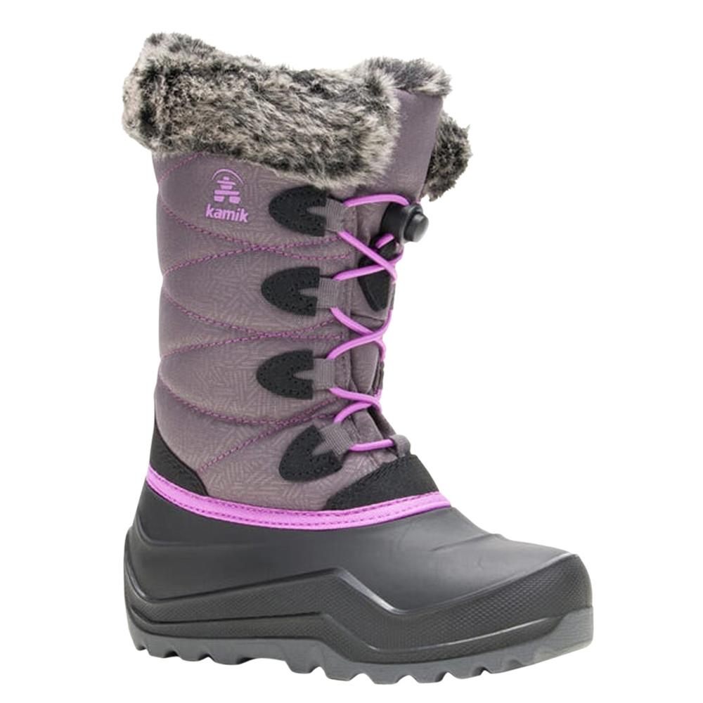 Kamik Kid's Snowgypsy 4 Winter Boot CHARCOAL/ORCHID