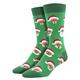 Socksmith Men's Styling Santa Socks GREEN