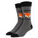 Socksmith Men's Zero Fox Given Socks GRAYHEATHER