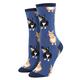 Socksmith Women's Corgi Butt Socks BLUE