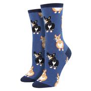 Socksmith Women's Corgi Butt Socks