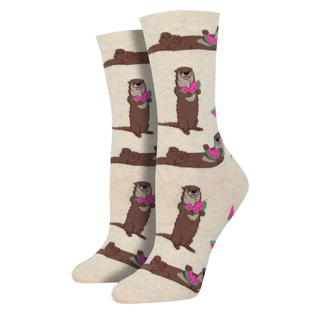 Socksmith Women's Ottermelon Socks IVORYHEATHER