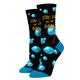 Socksmith Women's Stay Out Of My Bubble Socks BLACK