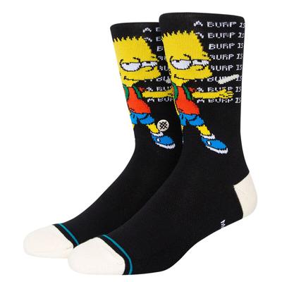 Stance Men's Simpsons Troubled Crew Socks