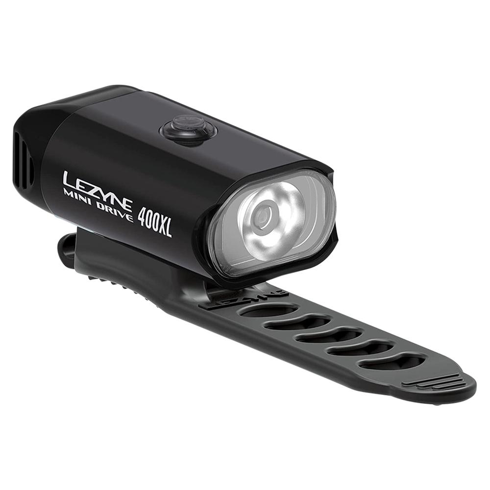 Lezyne Mini Drive 400 XL Front Light GLOSSBLACK