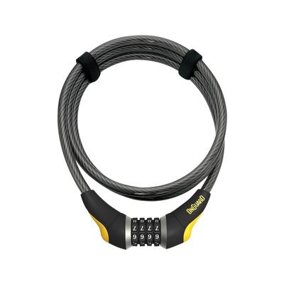 OnGuard 8041 Akita 185cm x 12mm Combo Cable Lock