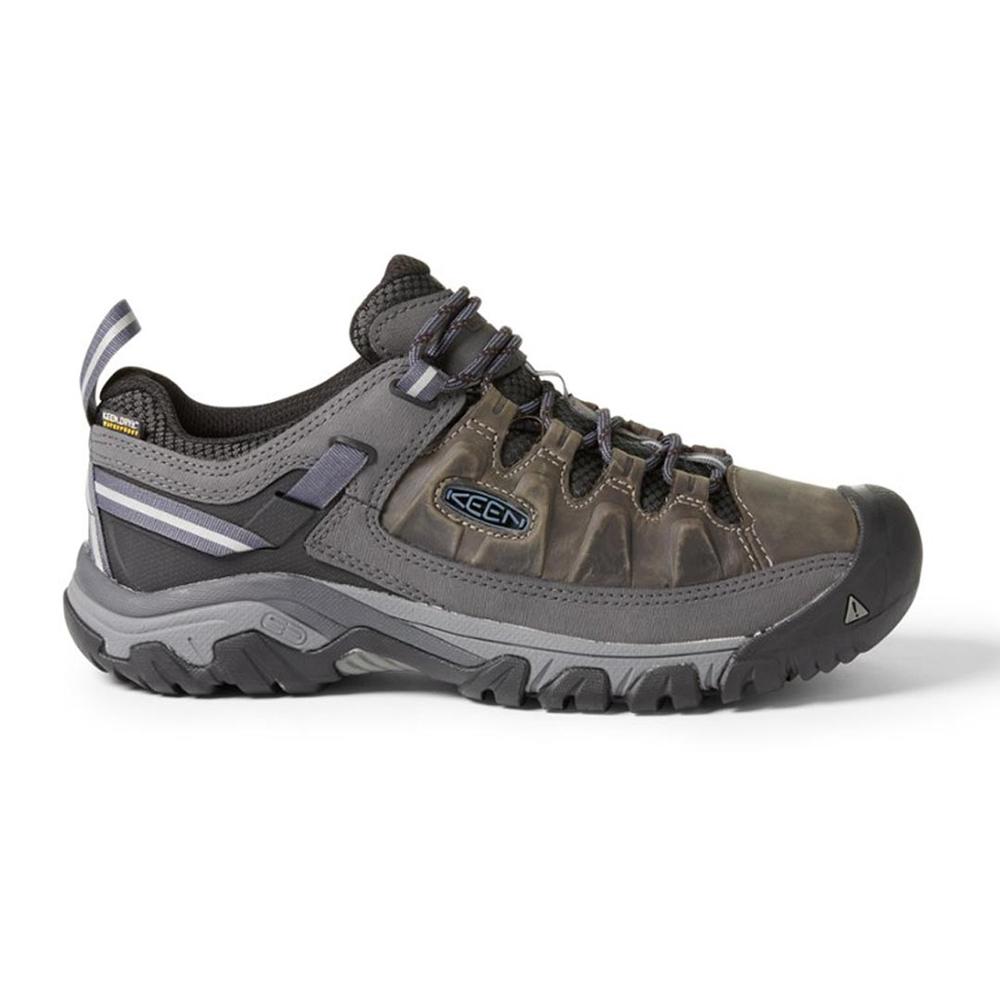 Keen Men's Targhee III WP Hiking Shoes STLGRY/CPTBLU