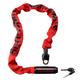 Krypto Keeper 785 Integrated Chain Lock: 2.8' (85cm) Red RED