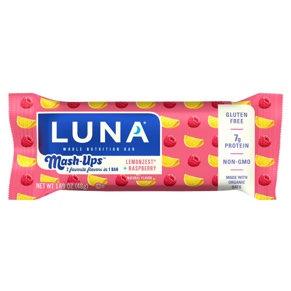  Luna Bar Mash- Ups Lemonzest & Raspberry