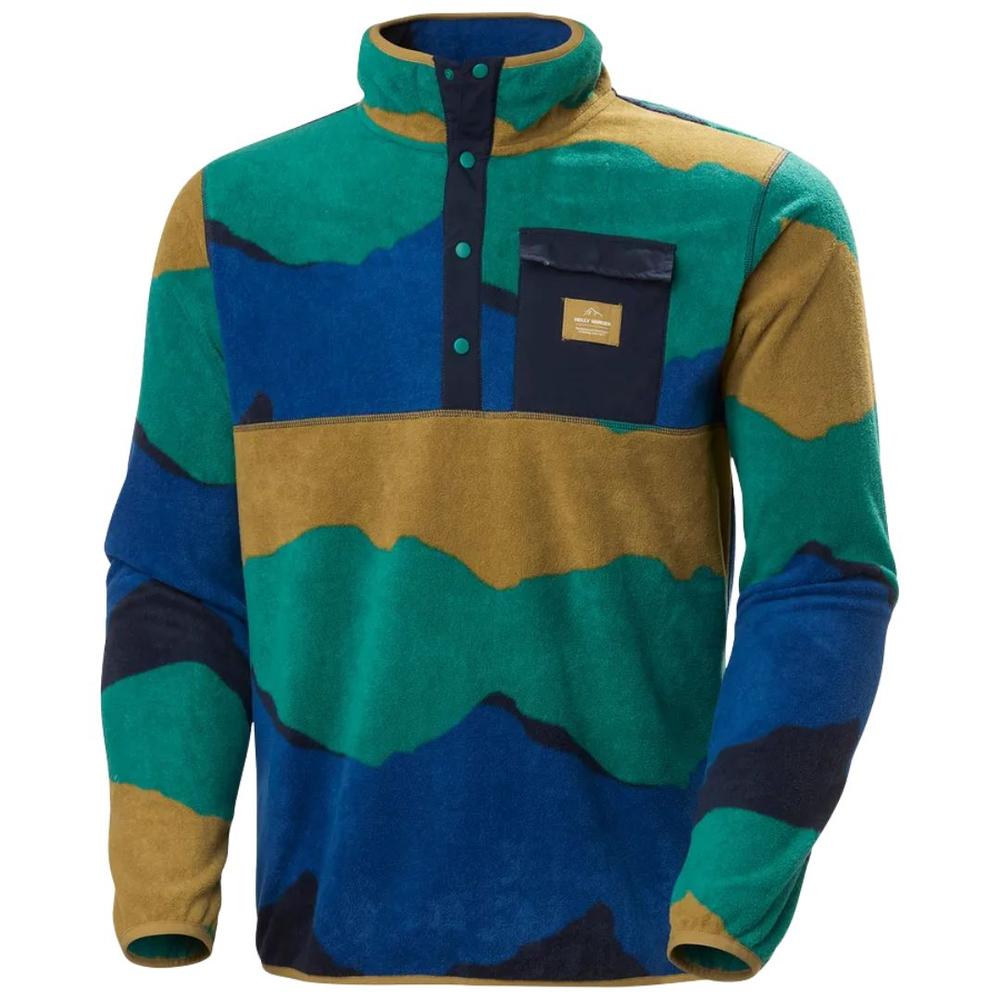 Helly Hansen Men's Maridalen Fleece Pullover EMERALDMOUNTAINPEAK