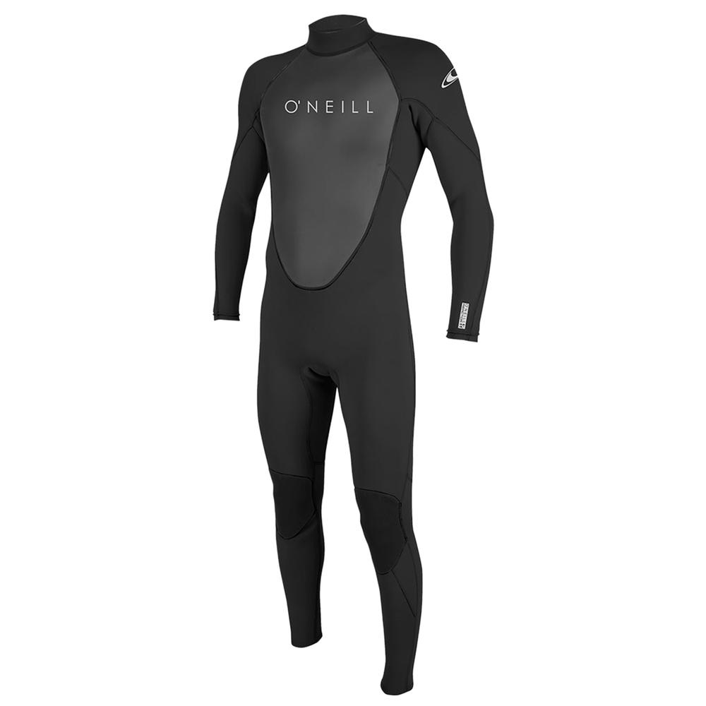 O'Neill Men's Reactor 2 3/2mm Back Zip Full Wetsuit BLK/BLK
