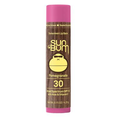 Sun Bum Original SPF 30 Sunscreen Lip Balm - Pomegranate