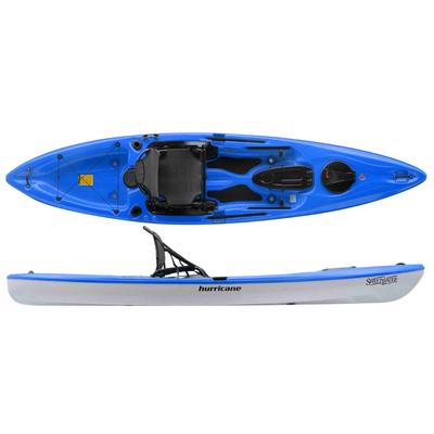 Hurricane Kayaks Sweetwater 126 - Blue - Rudder