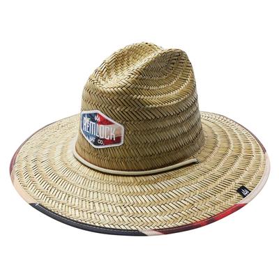 Hemlock Unisex Liberty Straw Hat