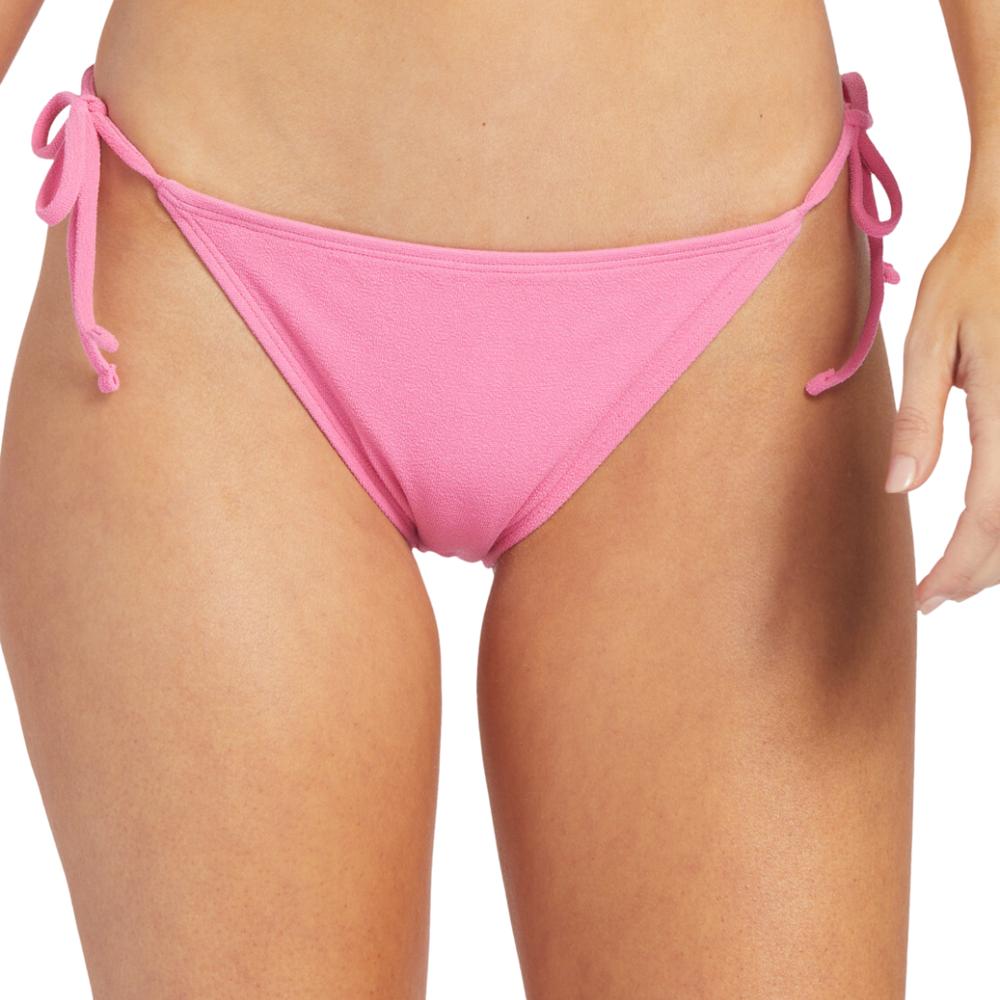 Roxy Women's Hawaiian Heat Cheeky Bikini Bottoms SHOCKINGPINK