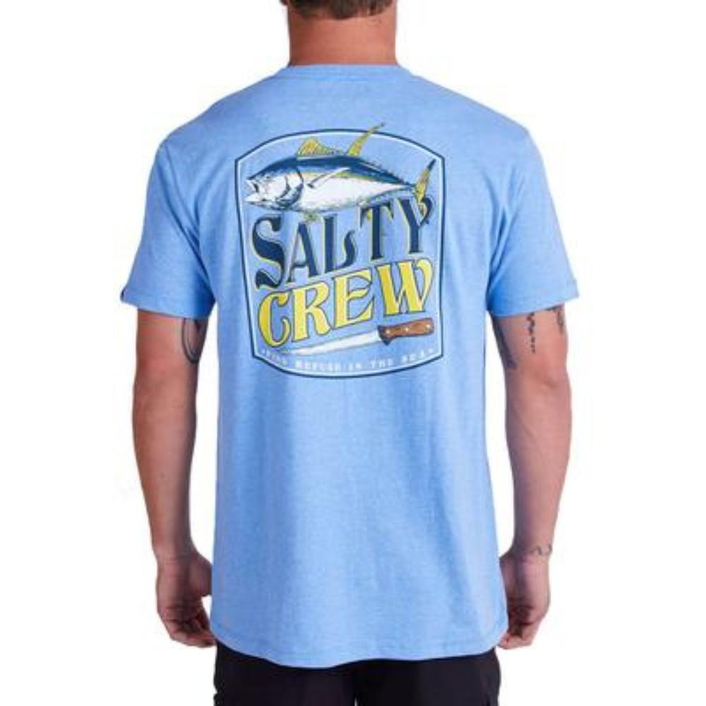Salty Crew Men's Filet Standard Short Sleeve Tee LIGHTBLUEHEATHER