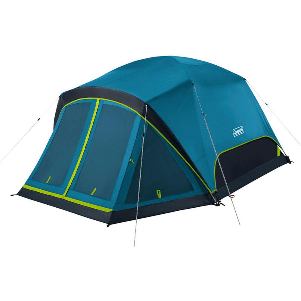  Coleman Skydome ™ 4- Person Screen Room Camping Tent With Dark Room ™ Technology