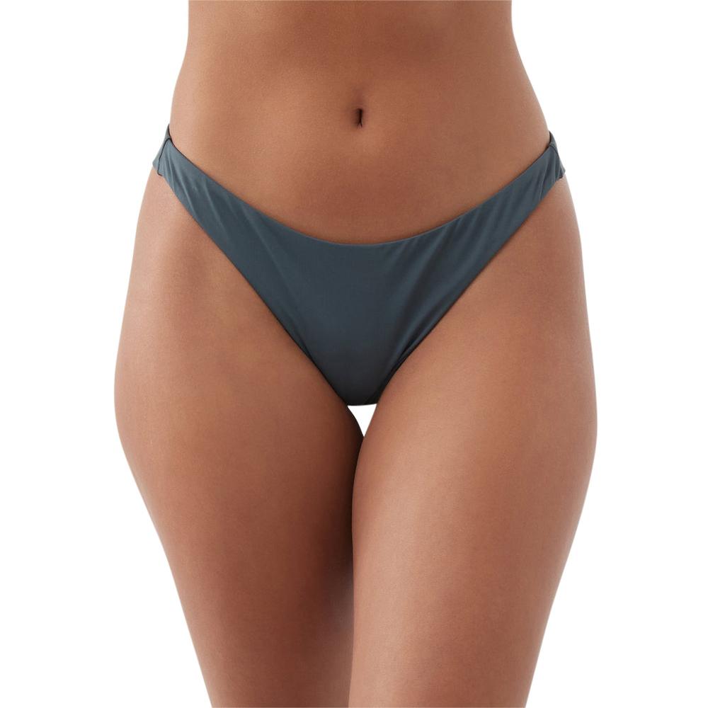 O'Neill Women's Saltwater Solids Hermosa Bikini Bottom SLATE