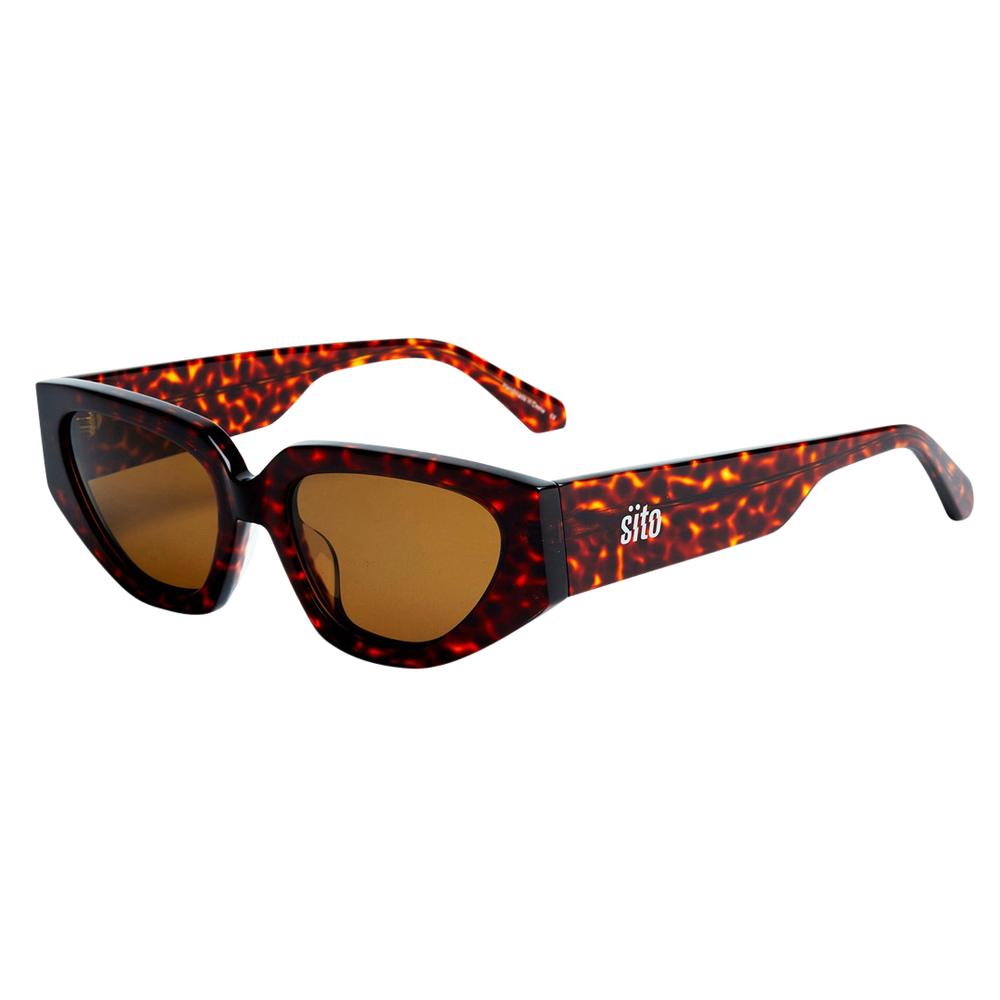 SITO Axis Polarized Sunglasses CHEETAH/COFFEEPOLAR