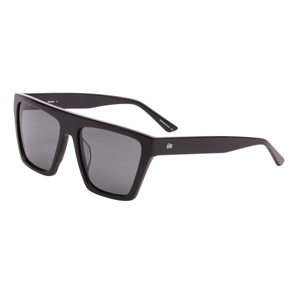 SITO Bender Polarized Sunglasses BLACK/IRONGREYPOLAR