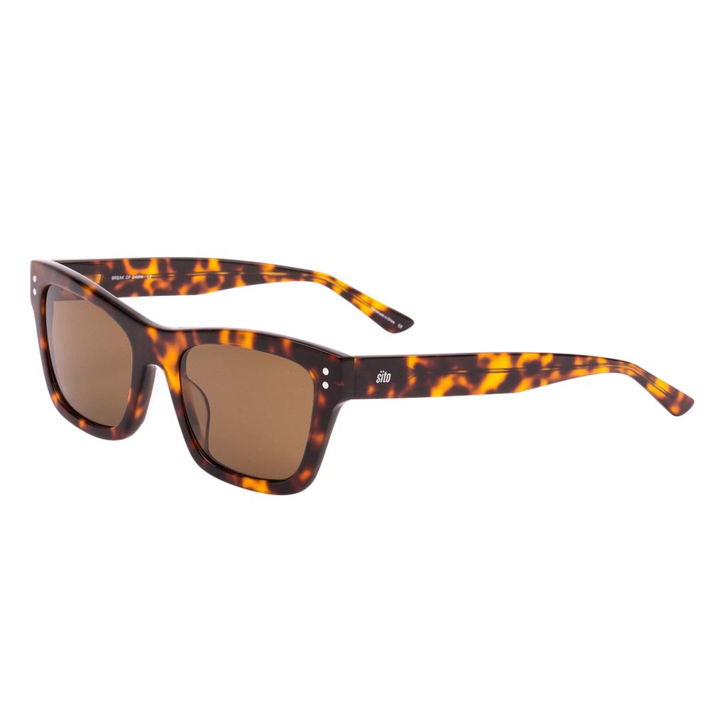 SITO Break Of Dawn Polarized Sunglasses HONEYTORT/BROWNPOLAR