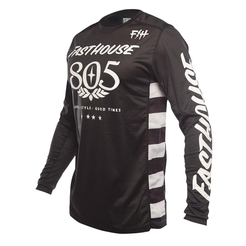 Fasthouse Men's Classic 805 LS Jersey BLACK