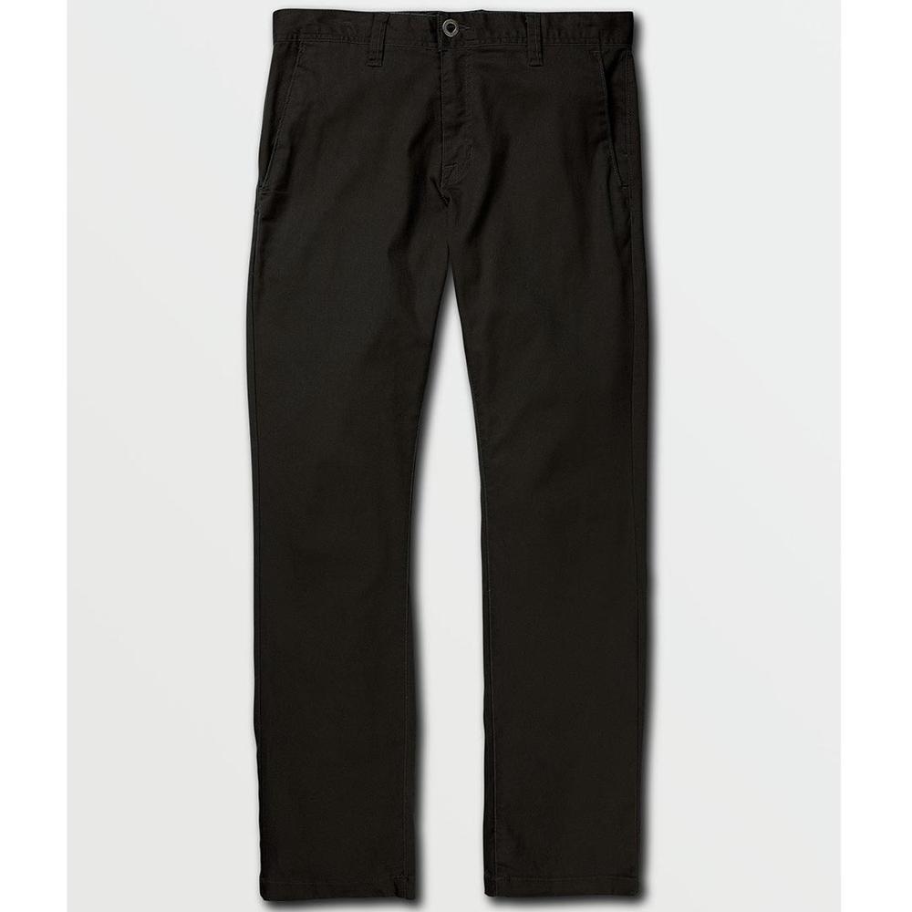 Volcom Men's Frickin Modern Stretch Chino Pants BLACK