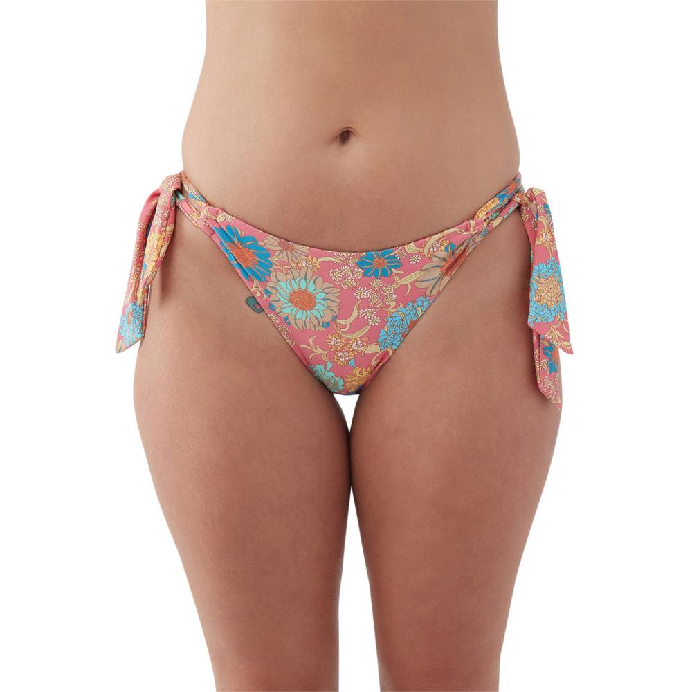 O'Neill Women's Belize Floral Corfu Bikini Bottoms CORAL