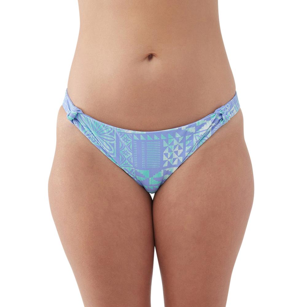 O'Neill Women's Winona Tile Alamitos Bikini Bottom PERIWINKLE