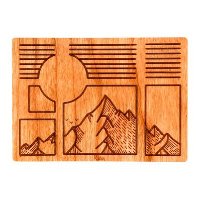 Rustek Dream Windows Wood Sticker