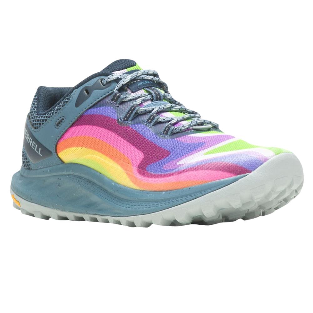 Merrell Women's Antora 3 Rainbow Trail Running Shoes RAINBOW