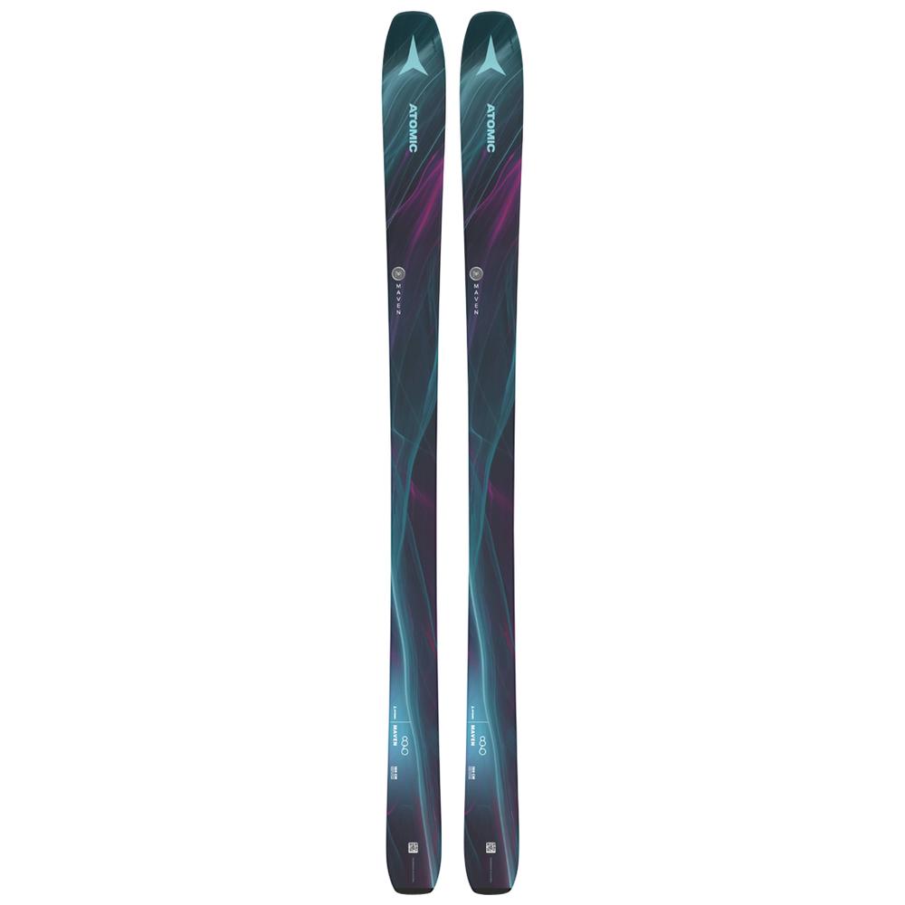 Atomic Maven 86 Women’s All Mountain Skis 2024 PETROL/PINK