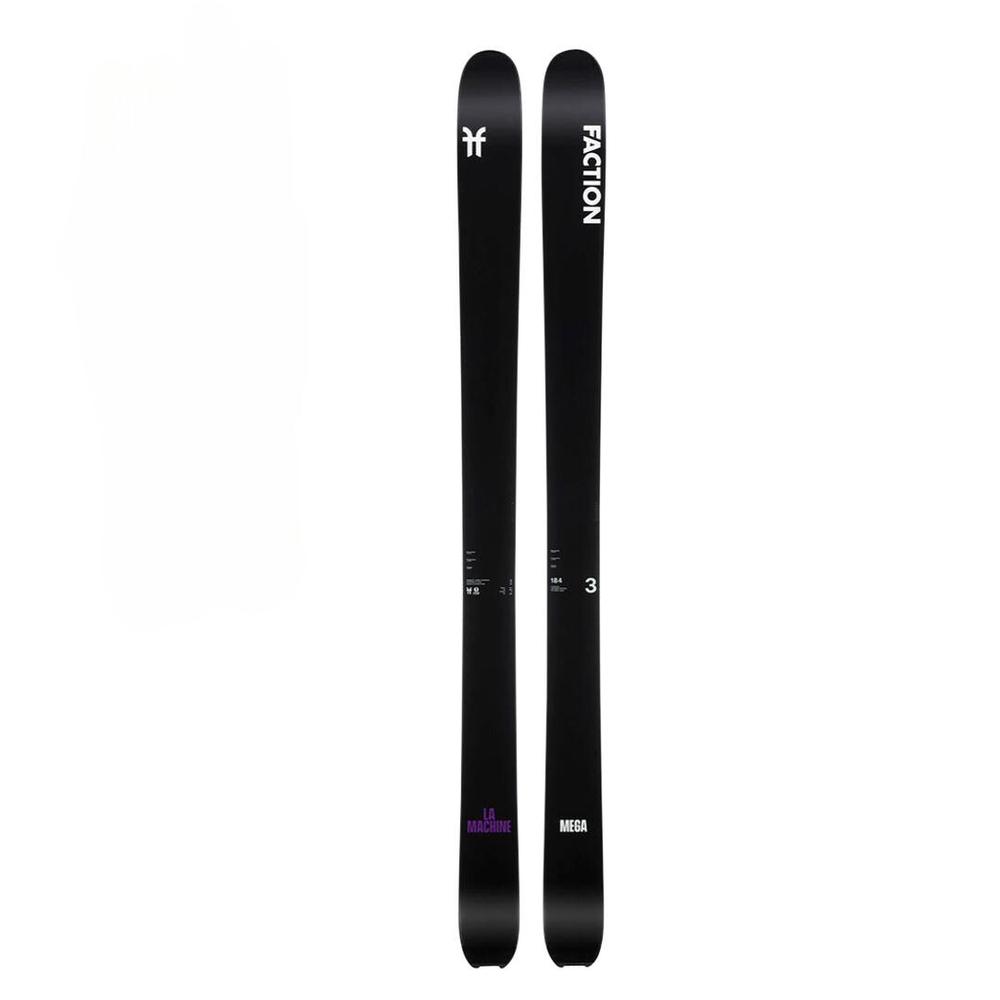 Faction Men's La Machine 3 Mega All-Mountain Skis 2025 BLACK