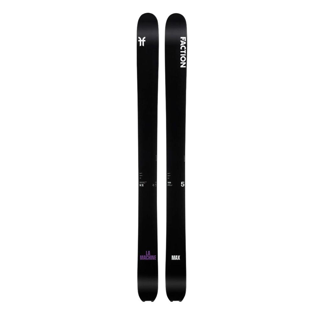 Faction Men's La Machine 5 Max All-Mountain Skis 2025 BLACK