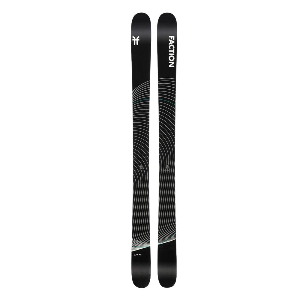 Faction Men's Mana 3 Freeride Twin-Tip Skis 2024 BLACK