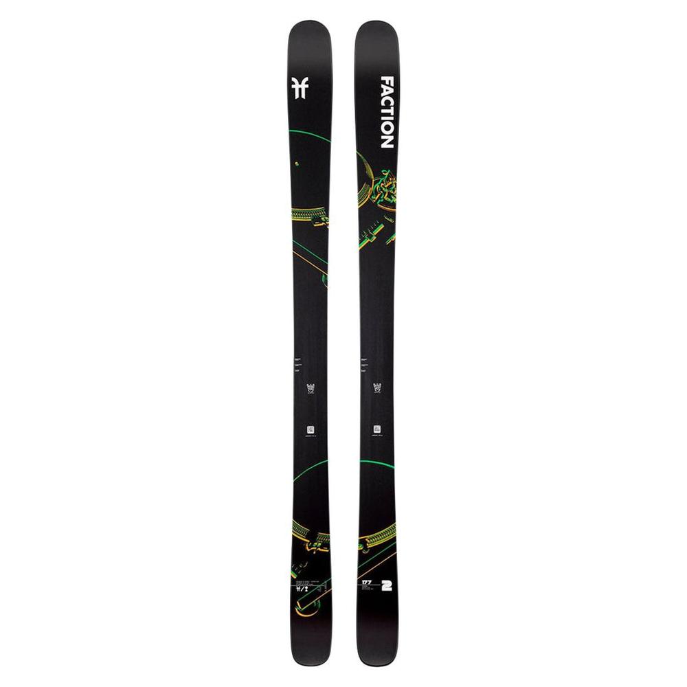 Faction Men's Prodigy 2 All-Mountain Twin-Tip Skis 2024 BLACK