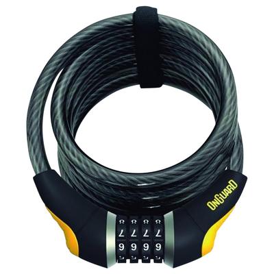 OnGuard Doberman Resettable Combo Coil Cable Lock