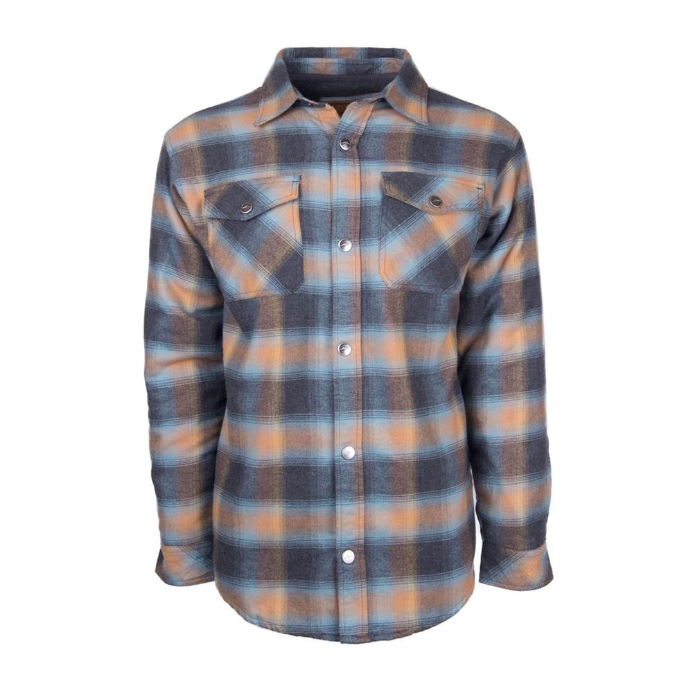  Pacific Trail Men's Long Sleeve Flannel Shirt Jacket