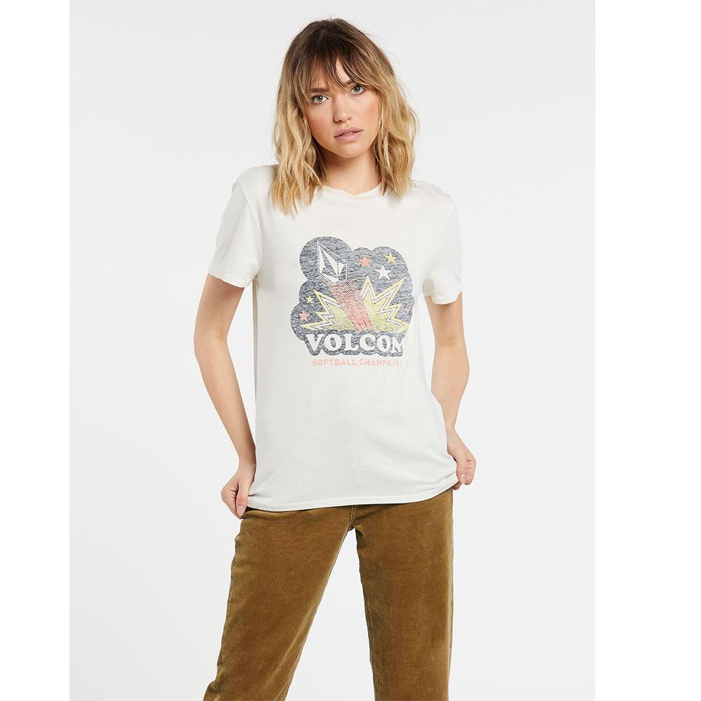  Volcom Women's Lock It Up T- Shirt