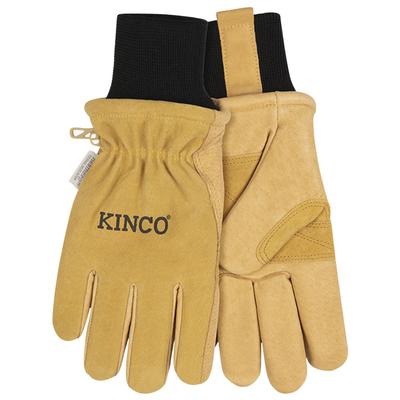 Kinco Women's Lined Premium Grain & Suede Pigskin Ski Glove with Omni-Cuff™